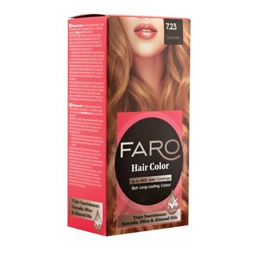 Faro farba za kosu 7.23 karamel Slike