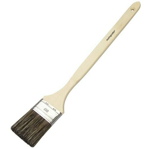 SWINGCOLOR Premium Fasadni čopič (&Scaron;irina &scaron;četin: 60 mm, Me&scaron;ane &scaron;četine, Naravni les) Cene