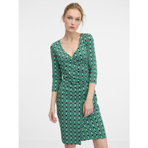 Orsay Green women's knee-length dress - Women's Cene