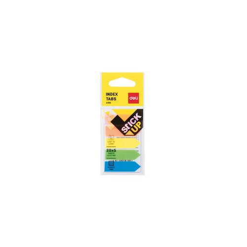 Deli STIKERI ZA INDEKSIRANJE 43x25 EA10602 - 20*5 LISTA Cene