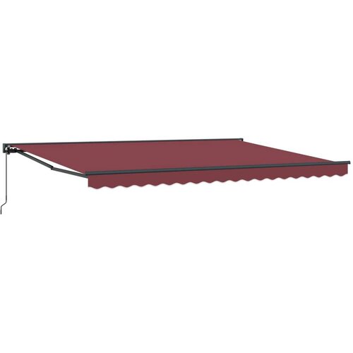  Ročno zložljivo senčilo Burgundija 4,5 &times; 3,5 m, (5000205604) Cene
