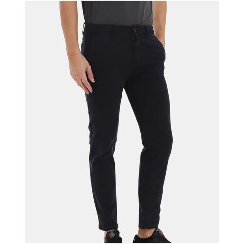 Guess Hlače Chino / Carrot M4YB33WGB5A Modra Cene