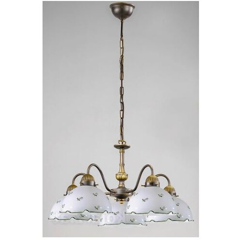  Kolarz 731.85.21 - Luster na lancu NONNA 5xE27/75W/230V zelena Slike