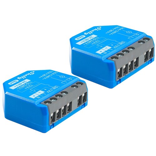 Shelly 1 Gen4 Smart switch Blue 2 pcs Slike