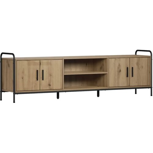  TV ormar 167 5 x 33 x 50 cm Hrast artisan Konstruirano drvo - Hrast artisan 167 5 x 33 x 50 cm Slike