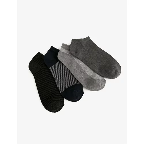 Koton Pack of 4 Booties Socks