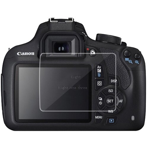 INF Paket 2 za&amp;scaron;čitnih zaslonov iz kaljenega stekla za fotoaparat Canon 1500D, (21640035) Slike