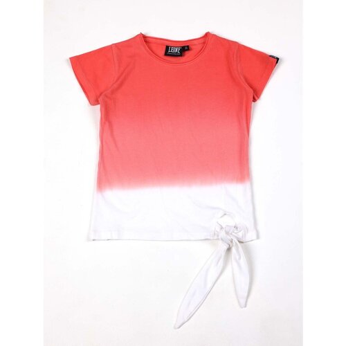 Leone 1947 Majice s kratkimi rokavi Girl T-Shirt Short Sleeves Bright Rdeča Cene