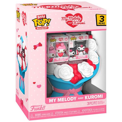 Funko Bitty Pop Figura Bitty POP Bouquet Hello Kitty, My Melody i Kuromi za Valentinovo Slike