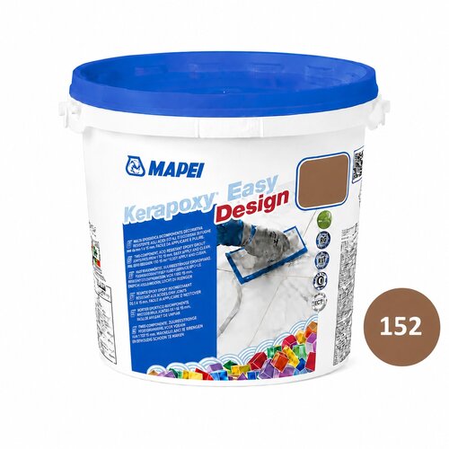 MAPEI Kerapoxy easy design 152 Zemljano smeđa kantica 3 kg Cene