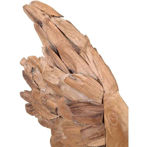  Riba Skulptura od tikovine 40x12x57 cm Slike