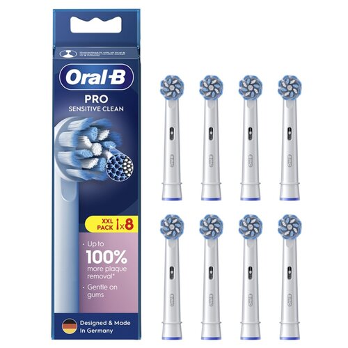 Oral-b Nadomestne glave zobne ščetke EB 60-8 Pro Sensitive Clean, 8 kosov Cene