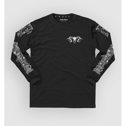 Loose Riders Hell Long Sleeve Tech Tee black Slike