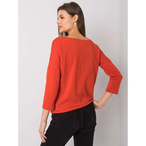Fashion Hunters Dark orange blouse from Fiona Slike