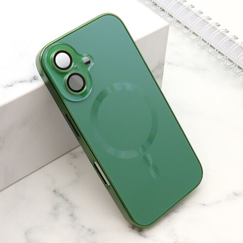  maska elegant metal magsafe za iphone 16/ zelena Cene