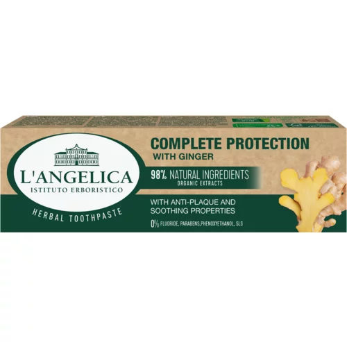 Langelica zobna pasta - Complete Protection Toothpaste - Ginger