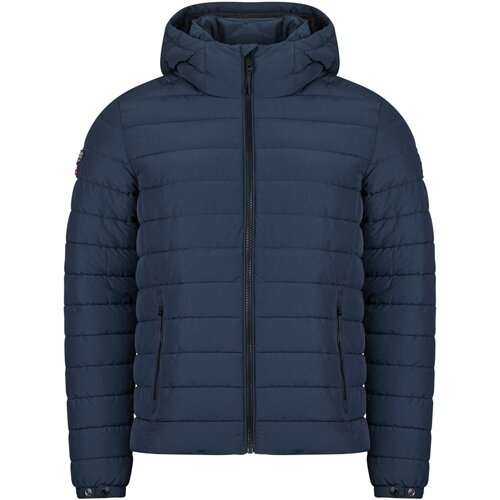 Superdry Hooded Fuji Midweight Padded Jacket Tamno plava Cijene