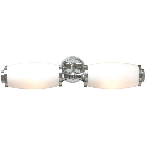 Elstead Lighting Elstead Eliot Stenska svetilka za kopalnico z 2 lučema, polirani krom, IP44, G9, (22099053) Cene