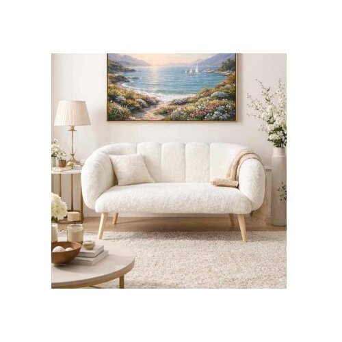 Atelier Del Sofa sofa dvosed lotus white Slike