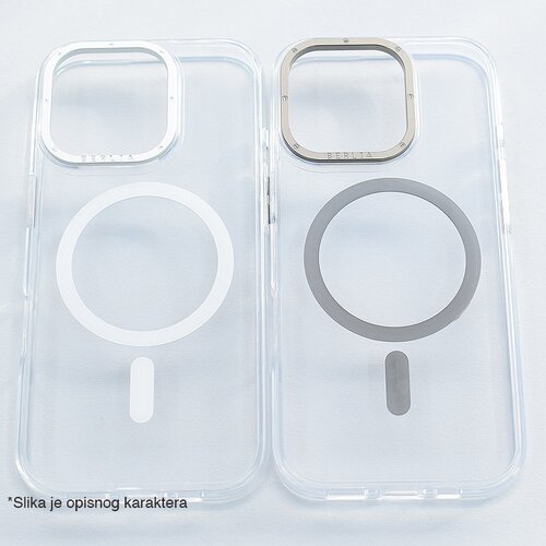  Maska za Samsung S25 Ultra/ S938B Berlia Crystal Armor Magnetic transparent bela Cene