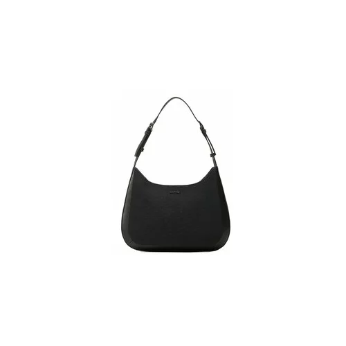 Calvin Klein Ročna torba Ck Must Shoulder Bag Mid Jq K60K610630 Črna