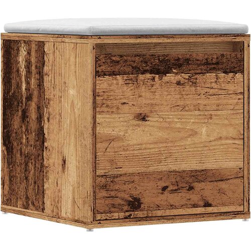 VidaXL Kutija Ladica staro drvo 40,5x40x40 cm konstruirano drvo Slike