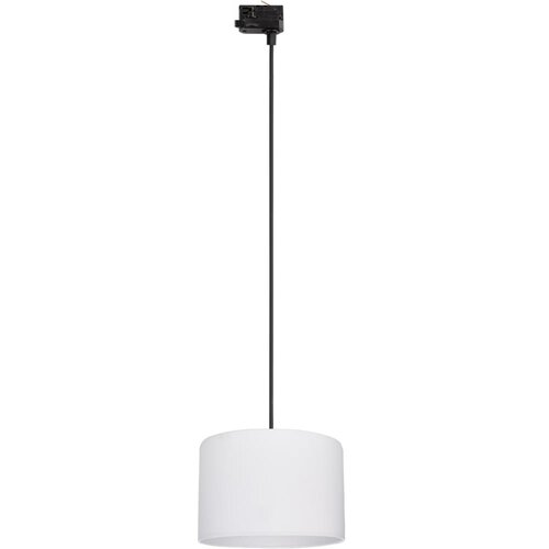  Luster na sajli za 3-fazni TRACER &scaron;inski sistem 1xE27/15W/230V, prečnik 30 cm, crna/bela Cene