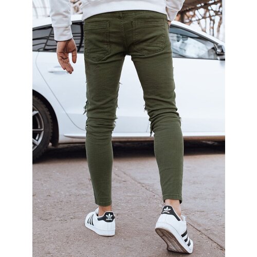 DStreet Men&amp;#039;s Green Denim Pants Slike