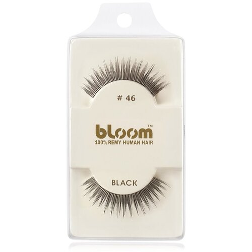 Bloom Natural lepilne trepalnice iz naravnih las No. 46 (Black) 1 cm Cene