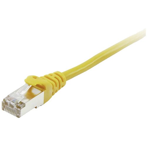 Equip 605564 RJ45 omrežni kabel\, Patch kabel CAT 6 S/FTP 5.00 m rumena pozlačeni konektorji 1 kos, (20421380) Cene