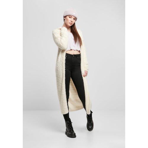 UC Ladies Women&amp;#039;s hooded sweater made of white sand feathers Slike