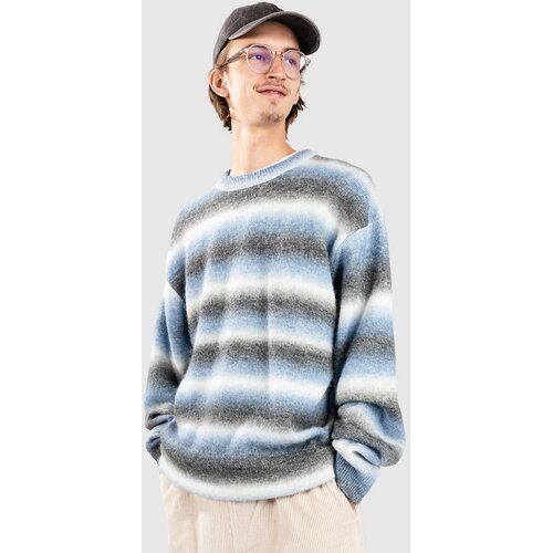 Blue Tomato Fair Isle Knit Pulover ombre blue / grey Cene