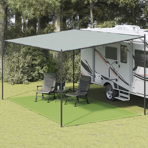 vidaXL Tepih za šator svijetlozeleni 300 x 500 cm HDPE Cijene