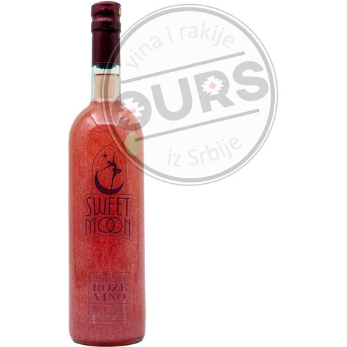 Sweet Moon roze vino sa &amp;scaron;ljokicama 0,75L Slike
