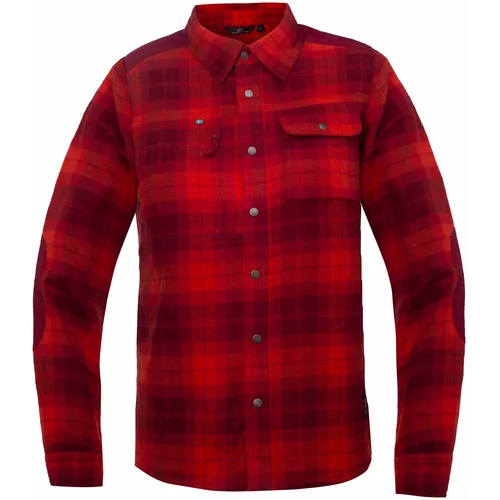 2117 - SVEG - ECO Ladies Flannel Shirt, wine red