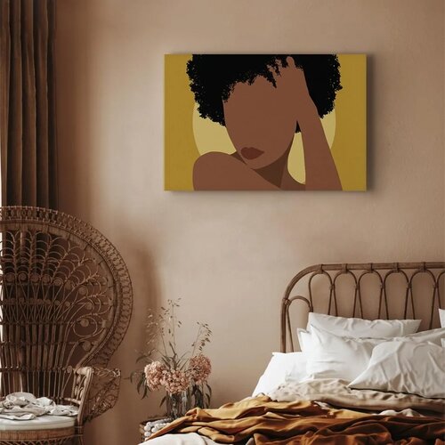  Slika - Invisible Gaze (1 Part) Wide 30x20 Na talijanskom platnu Slike