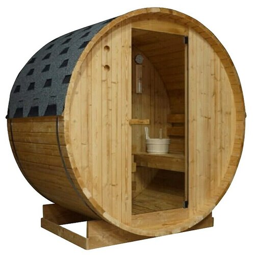 Sauna u obliku bačve Tromso M (Drvo smreke, D x Š x V: 120 x 189 x 191,5 cm) Cijene