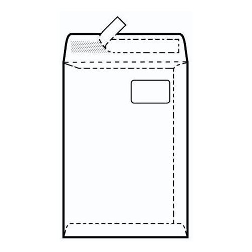NANO Vrećice 229x324 mm C4-BB PD strip, bijela Slike