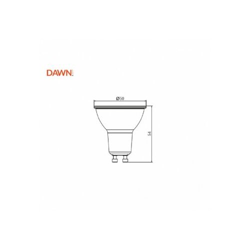 Bb Link dawn led sijalica GU10 7W 2700K 36&amp;deg; Slike