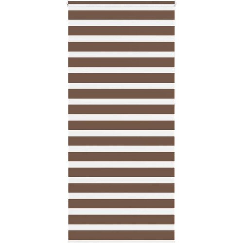vidaXL Zebra zavesa rjava 110x230 cm širina blaga 105,9 cm poliester, (5000297946) Cene