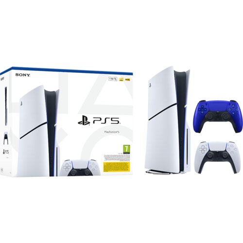 Playstation Igralna konzola 5 Slim, 1TB + dodaten kontroler (cobalt moder) Cene