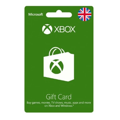 X BOX Live Gift Card 20 GBP - United Kingdom Slike