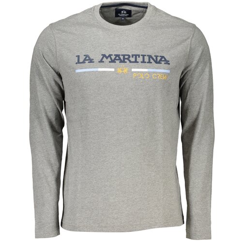 La Martina MEN&#39;S LONG SLEEVE T-SHIRT GRAY Cijene
