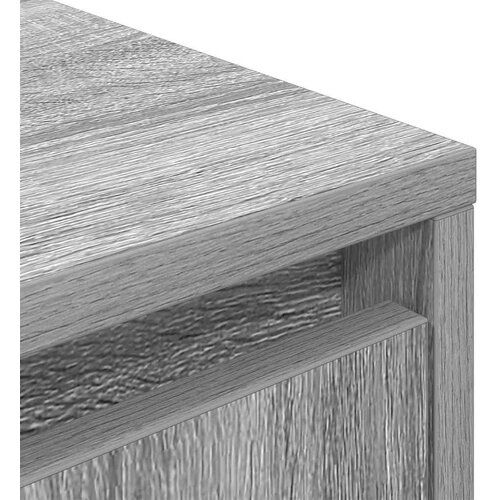 vidaXL TV omarica z LED lučkami siva sonoma 160,5x41x50 cm Cene