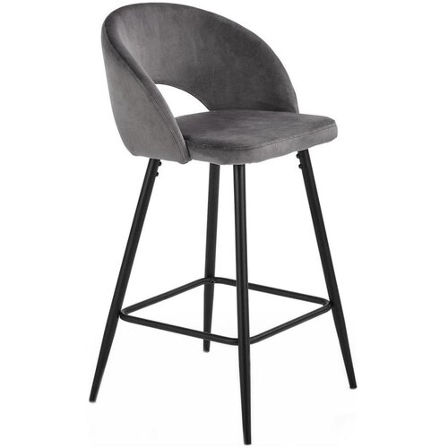 Barska stolica 89x49 cm siva/crna Cene