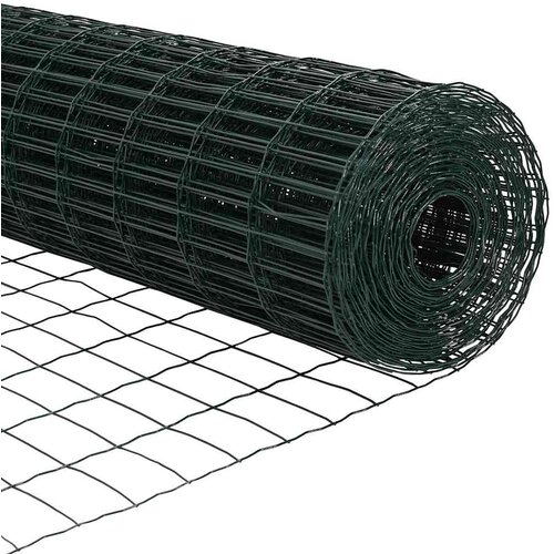 Euro Ograđivanje Ukop 10 x 1 m Čelik premazan PVC-om Zelena Slike