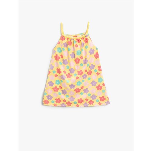 Koton Floral Strap Dress Cotton Slike