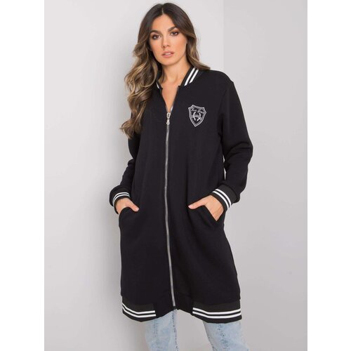 RUE PARIS Sweatshirt-RV-BL-7350.28-black Cene