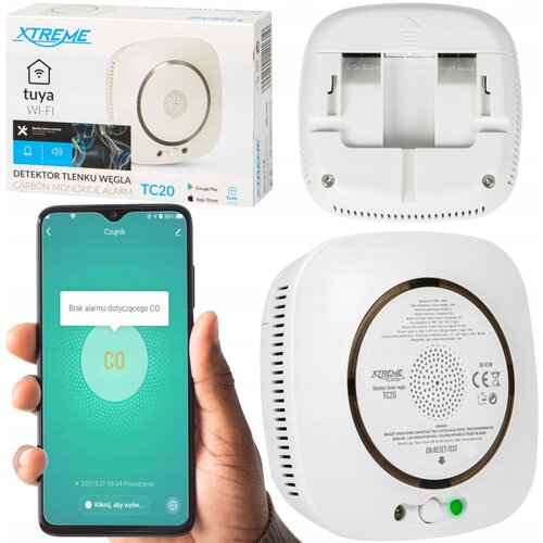 Detektor ogljikovega monoksida TC20 230V WIFI Cene