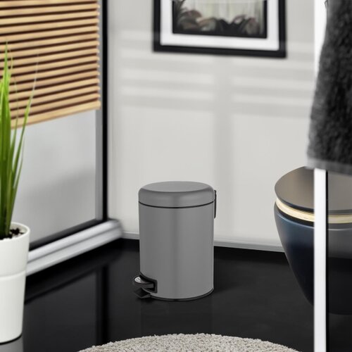 Wenko 24682100 - ko&amp;scaron; leman 21x24 cm siva/crna Slike